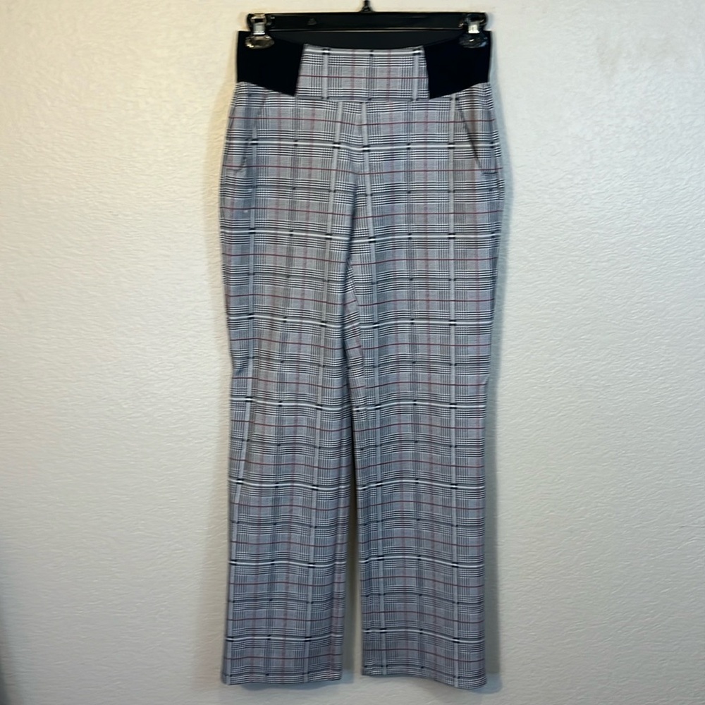 NWT DG2 By Diane Gilman Women's Wide-Leg Ponte Pant Small